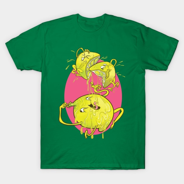 Lemon Showers T-Shirt by alirthome